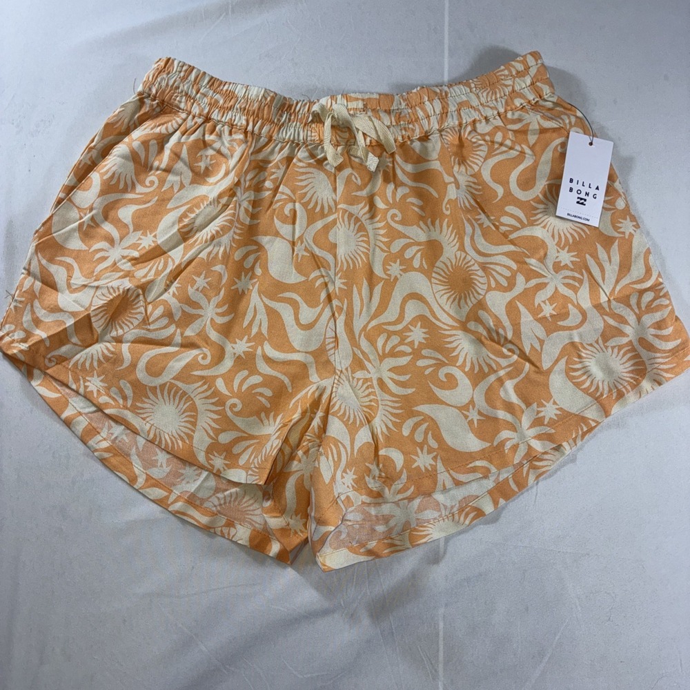 Billabong Pipeline Summer Shorts Tropical Women's Size L New Beach - Picture 2 of 11